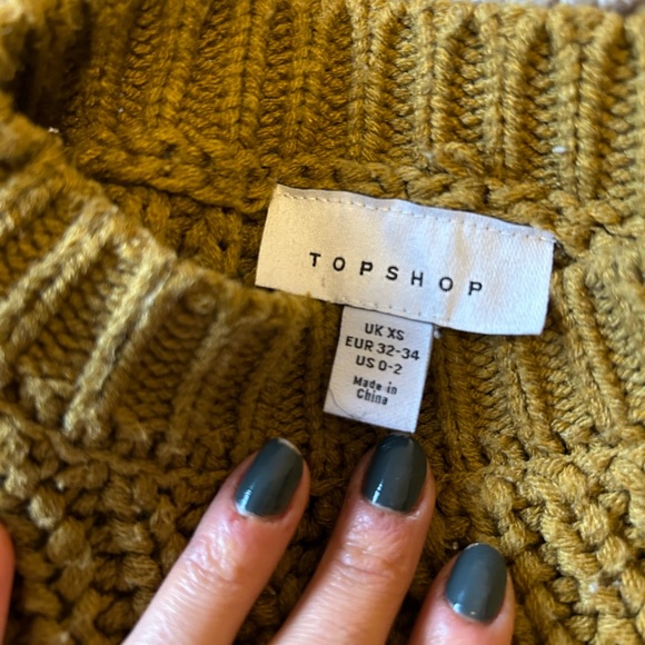 TOPSHOP sweater crop - Picture 4 of 4